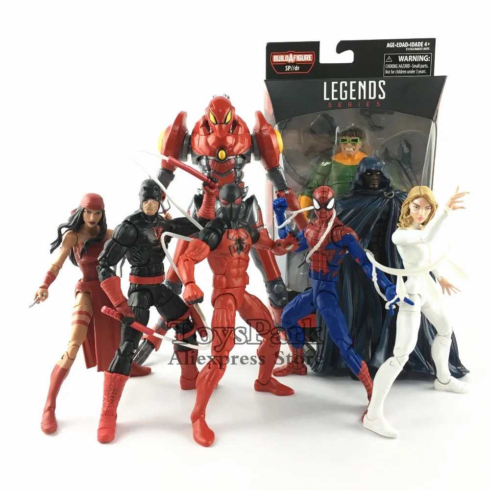 Marvel legends spider-man Wave Multi Bras SPIDER-MAN Loose Figure Kingpin BAF