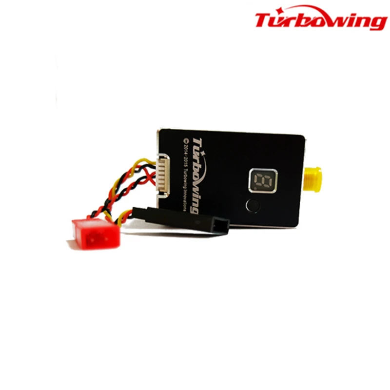 Turboing 5,8g 1W FPV видео передатчик с антенной 3 км Диапазон для многороторного дрона с фиксированным крылом аэрофотосъемки