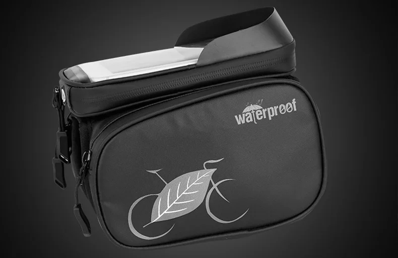 Cycling Bike Top Tube Bag Rainproof MTB Bicycle Frame Front Head Cell Phone Touch Screen Bag Pannier Bike Accessories