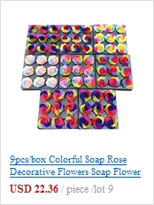 50Pcs Colorido Cor Spray De Sabão Flores