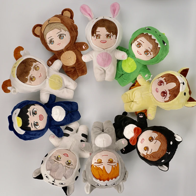 EXO плюшевая кукла BAEKHYUN CHEN KAI LAY SEHUN D.O. CHANYEOL SUHO XIUMIN корейские поп-звезды поддержка