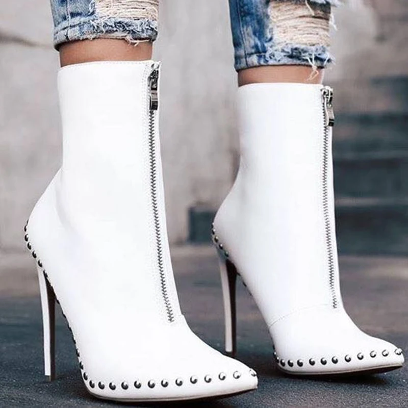 sock boot stiletto heel