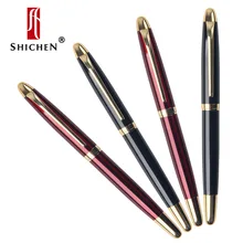 Shichen A081 Новинка хороший дизайн тяжелый металлический перьевая ручка 0,7 мм и 1,0 мм nib. Подарочная ручка для школы и офиса