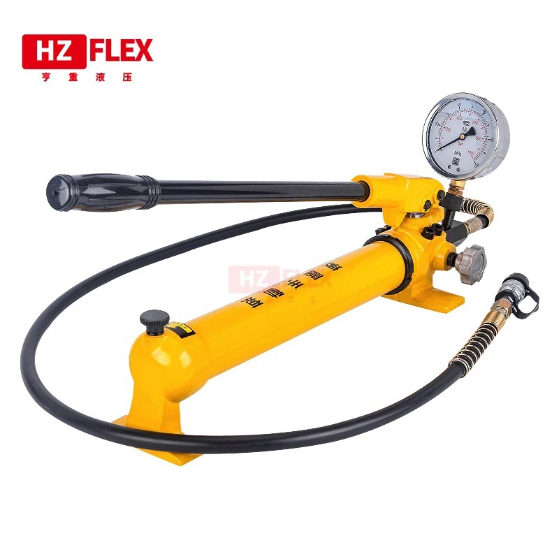 

CP-700 manual Hydraulic Pump with gauge
