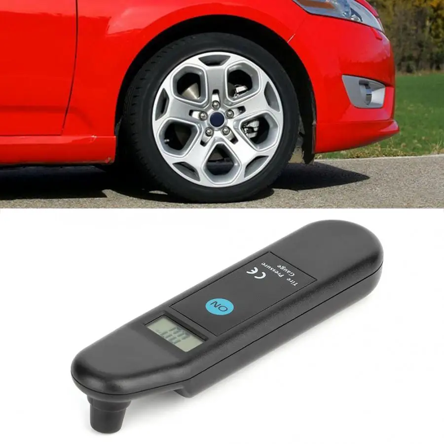 tire pressure gauge meter Portable Car Tire Diagnostic LCD Digital Calibrator Motorcycle Pressure Gauge Tool accesorios