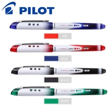 Шариковая ручка PILOT V, 6 штук, 0,5 мм, BLN-VBG5, новинка, Verbatim, ручка с чернилами, быстросохнущая, цветная, насыщенная, для письма, гладкая