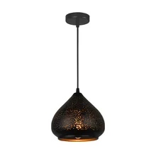 Lampe LED suspendue Vintage en forme de Cage, design nordique poreux, abat jour en fer, idéal pour un Loft, un Bar ou un Restaurant, E27