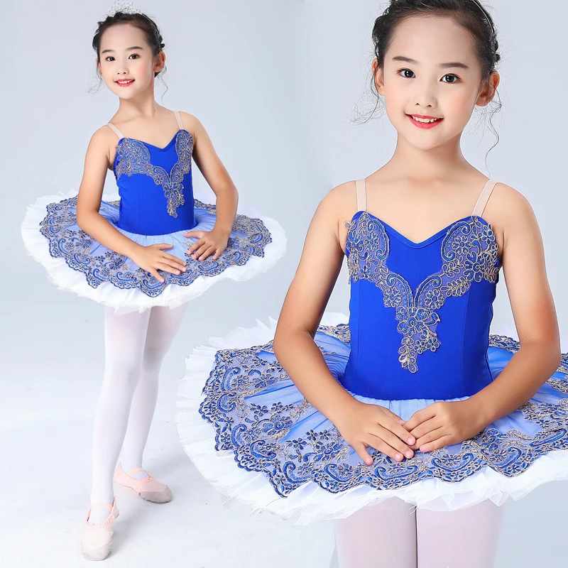 

Blue Bird Children Professional Ballet Tutu Kids Balett Dress For Child Royal Platter Ballet Costumes Girls Stage Dancewear