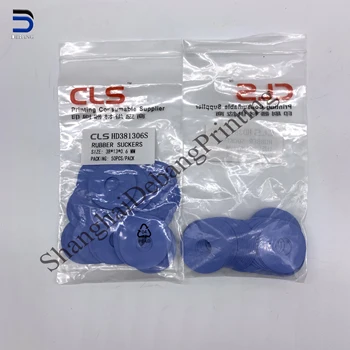 

38*13*0.6mm 100pcs Rubber Sucker Offset Printing Machinery Spare Parts