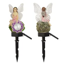 Лучшая продуктов 2LED солнечной энергии Открытый Дорожный светильник лампа Двор Сад лужайка пейзаж белый+ цвет Прямая поставка