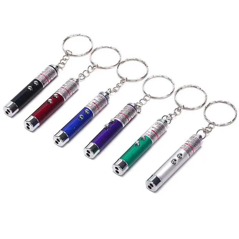 1 шт. указка с брелоком игрушки для кошек Интерактивная детскими играми случайный