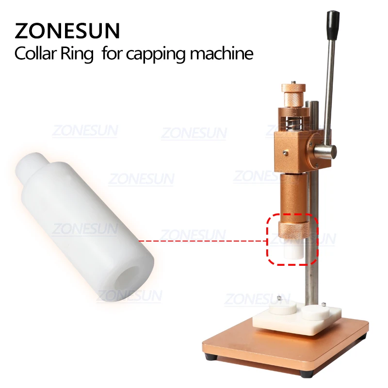 ZONESUN 15/17/22mm Collar Ring For Manual Perfume Bottle Crimping Machine Capping Perfume Bottles Sprayer