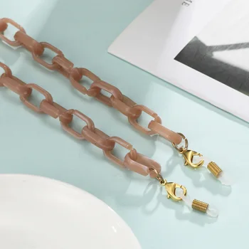 

Acrylic O-shaped Lobster Clasp Anti-slip Anti-lost Glasses Chain Children glasses chains cuelga mascarillas