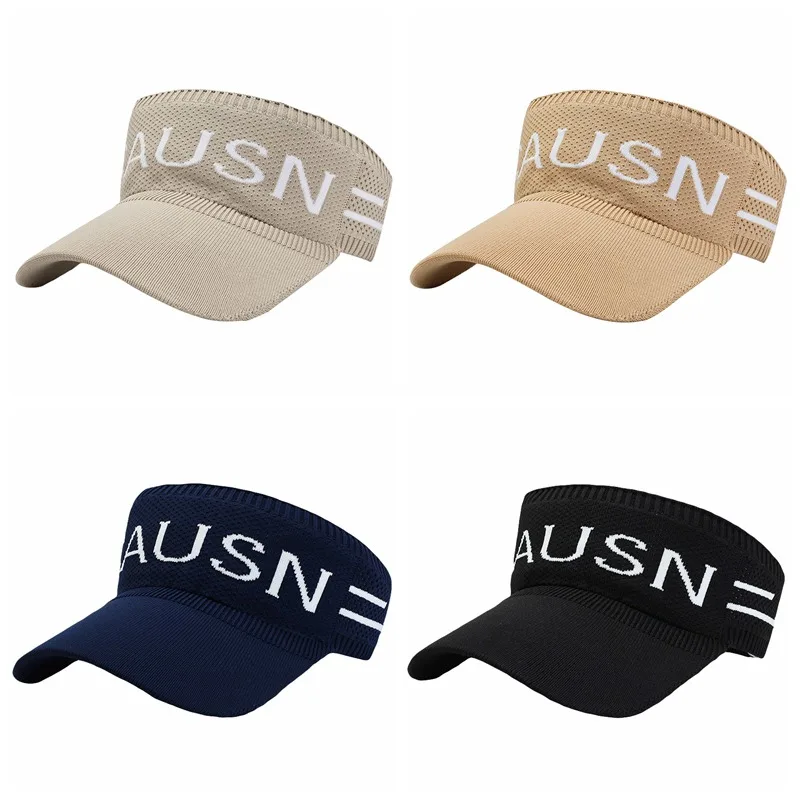 Унисекс Открытый мягкий с полями, солнце козырек Беговая Кепка Лето анти УФ Спорт Пешие прогулки теннис пляжная шляпа с пустым верхом головной платок повязка