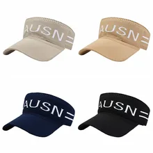 Унисекс Открытый мягкий с полями, солнце козырек Беговая Кепка Лето анти УФ Спорт Пешие прогулки теннис пляжная шляпа с пустым верхом головной платок повязка