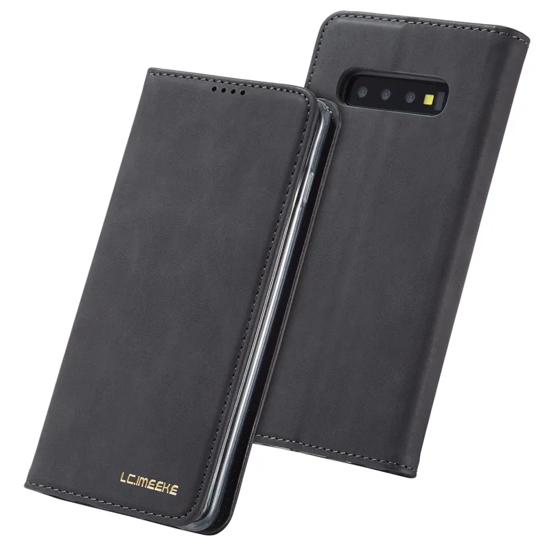 Для samsung S10 чехол кожаный бумажник чехол для телефона samsung Galaxy S10 плюс Чехол кожаный чехол-портмоне с откидной крышкой для samsung Galaxy S10e S10 5G