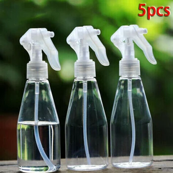 

5Pcs PET Plastic Spray Bottle Kettle Watering Irrigation Gardening Tool Convenience Plants Flowers Spray Bottle