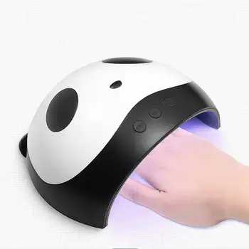 

36W LED UV Nail Gel Curing Lamp Cartoon Panda Nail Gel Polish Dryer Nail Art Machine With USB Port