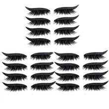 

Adhesive Eyeliner 2 In 1 Eyeliner Eyelashes Set Reusable Eyeliner and False Eyelashes Eyeliner Sticker with Eyelashes