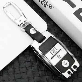 

Zinc Alloy Smart Car Key Fob Case Protection Cover Holder Shell Keychain Accessorie Bag For KIA K3 K5 OPTIMA SORENTO FORTE RIO