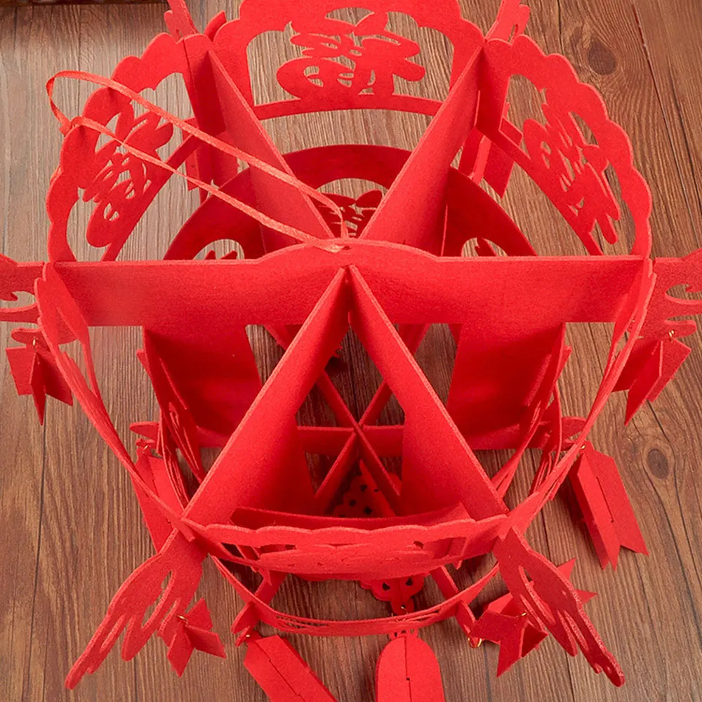 Лампа 3D фонарь китайский красный фонарь китайский стиль красивый праздничный традиционный 1 3 украшения в сборе удача