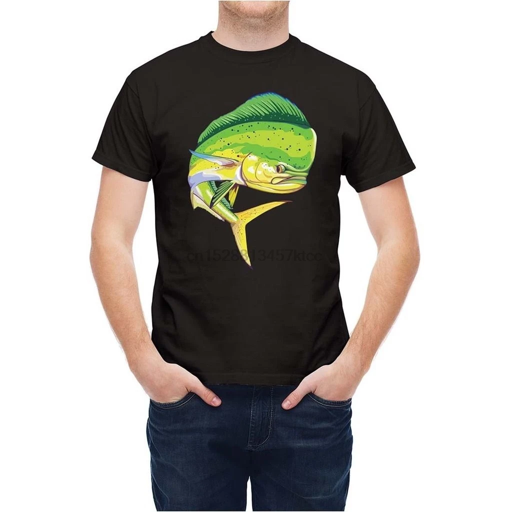 2017 новая мода Dorado Dolphin Fisher T23873 3D печатная Мужская футболка из 100% хлопка высокое