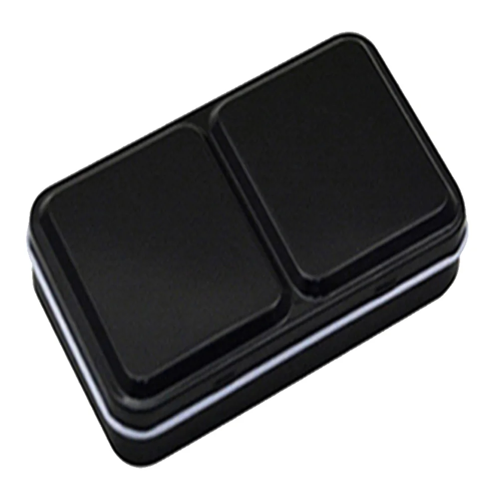 Empty Solid Watercolor Box acuarelas aquarela Case Tin for 12 Colors Artist Drawing Paint Box Palette Painting Supplies