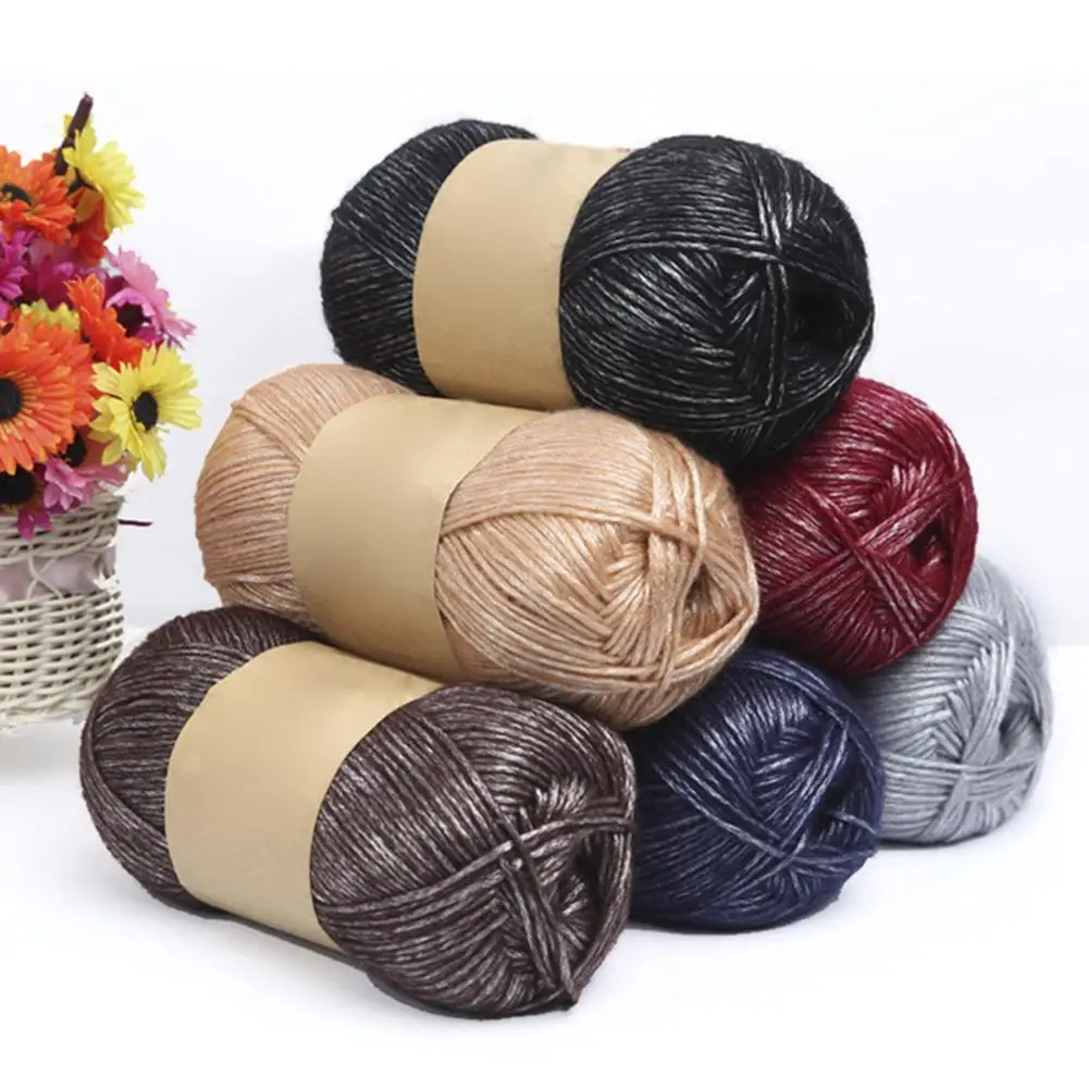 

100g Knitting Woolen Yarn Clothes Sock Scarf Hat Gloves Sweater Woven Material
