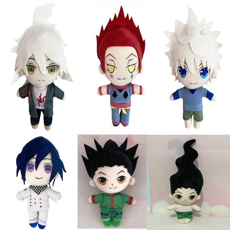 New Danganronpa Plush Doll Toy Kawaii Nagito Komaeda Hisoka Killua Zoldyck Plush Soft Pillow Plush Birthday Gift For Kids