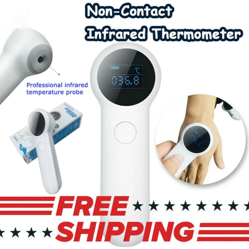

Baby Infrared Thermometer Digital Non Contact Forehead Ear Hand Thermometer Adult Baby Body Temperature Smart Thermometer