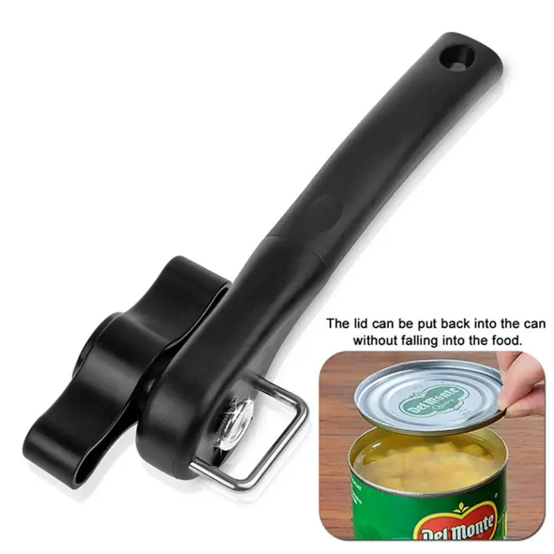 

Kitchen Cans Opener High Quality Professional Ergonomic Manual Can Opener Side Cut Manual Can Opener Kitchen Tools ZA