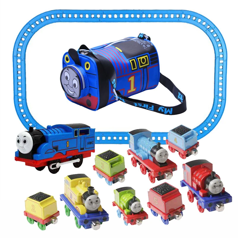 Thomas En Vrienden Percy Thomas Plastic Elektrische Track Crossbody Tas Set Metalen Magnetische Spuitgieten Model Kid Speelgoed & Speelgoed auto´s| - AliExpress