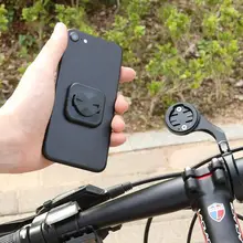 Велосипед Телефон Стикер держатель телефона задняя кнопка на клею для GARMIN