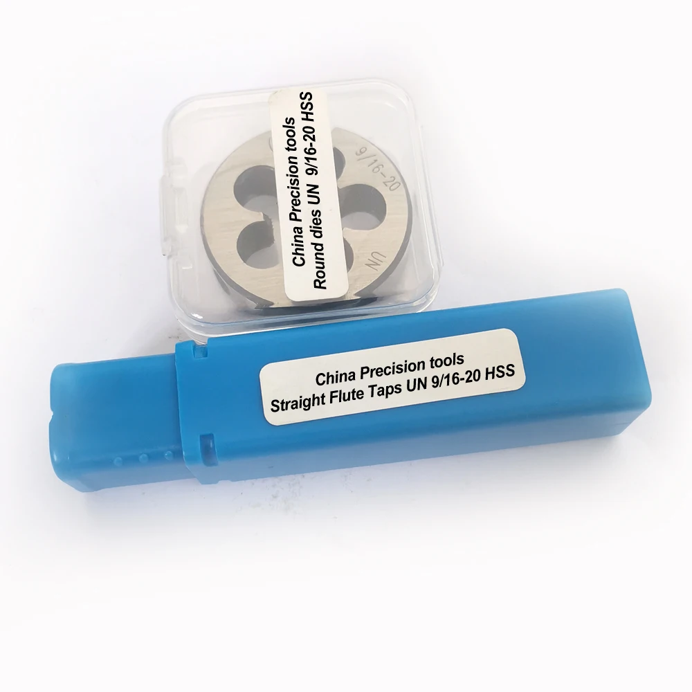 AF / Imperial / Unf - Unc Tap And Die Set 45 Pezzi Di US Pro - Foto 7