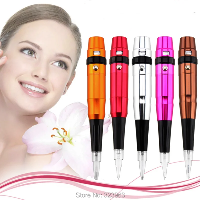 

Tattoo Pen Machine Permanent Makeup Pen Machine for Eyebrow Lip Eyeliner Tattoo Machine for 1RL 3RL 5RL 5F 7F Needle Cup