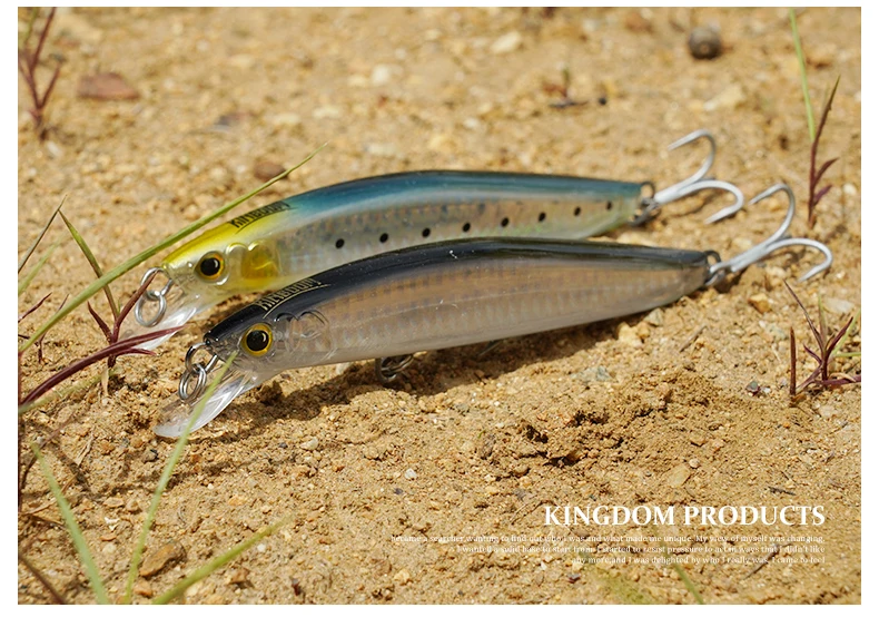 Kingdom Crankbait Angelköder 23 g 120 mm 30 g 130 mm Sea Crazy Jerkbait Floating Minnow Professioneller harter Schwimmköder Angelgerät – Detail 13