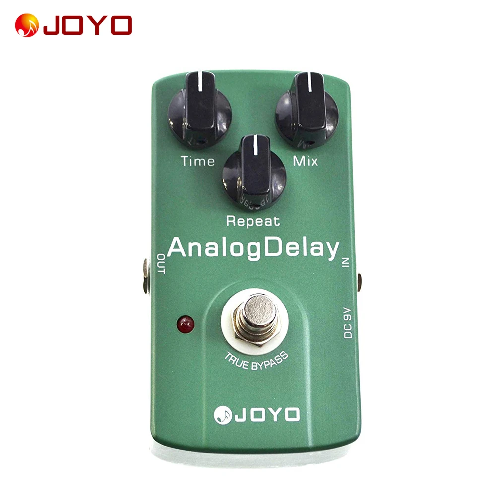 Joyo JF-33 аналоговая задержка педаль эффектов для электрогитары True Bypass высокое качество гитарная педаль аксессуары для гитары