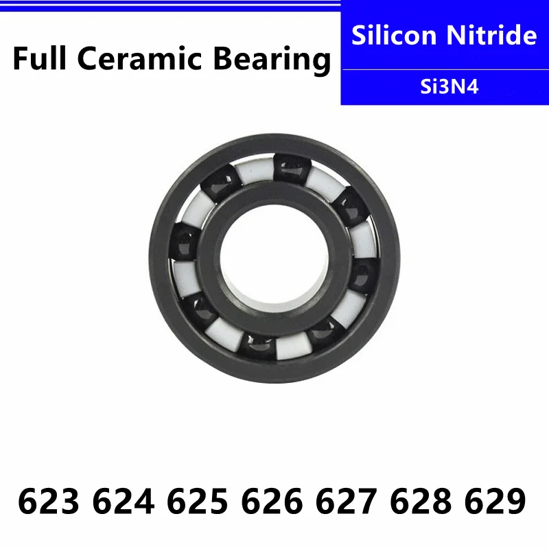 4pcs/bag Si3N4 623 624 625 626 627 628 629 silicon nitride full Ceramic deep groove ball bearings | Обустройство дома