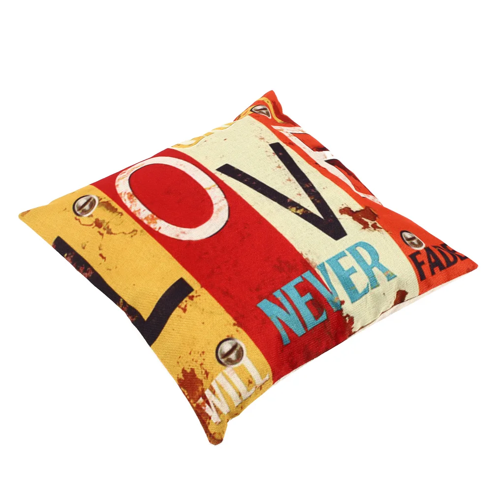 SOLEDI LOVE HOME Creative Sofa Cushion Cover Office Car Bar Cartoon Throw Pillow Cases Bedding Hotel 45*45cm Chair Bedroom