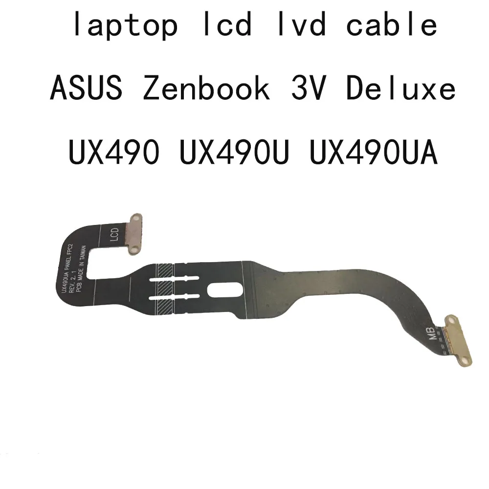 Компьютерные кабели UX490 популярные LCD LVDS для Asus ZenBook 3V Deluxe UX490UA UX490U FPC2 T64275W3 1708