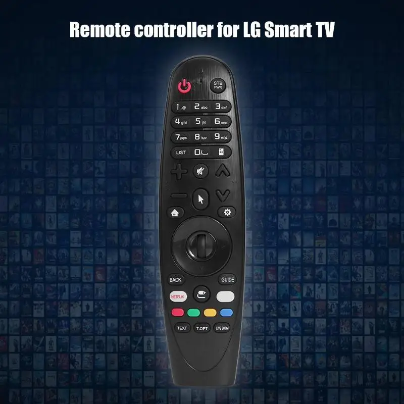 

Universal Plastic Smart TV Remote Control Controller for LG AN-MR18BA AKB7537550 Compatible Model SK9000 SK9500 UK6200PLB