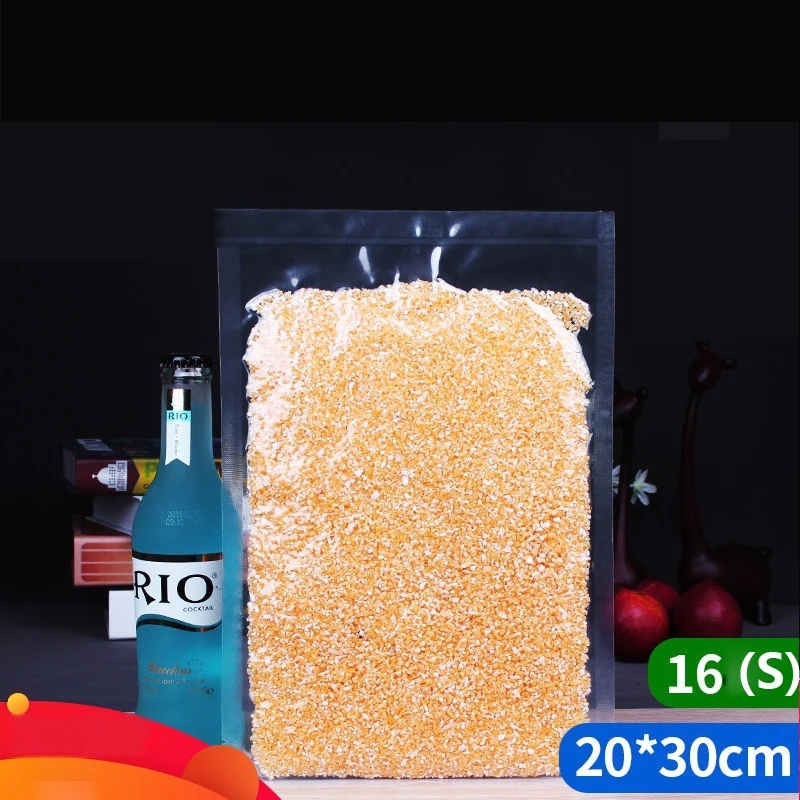 Вакуумный пакет для кухни вакуумный пищевых продуктов толщиной 20 х30 см 0 16 мм
