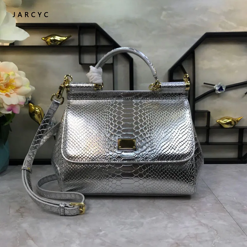 

Real Cow Leather Ladies HandBags Women Genuine Leather bags Totes Snake Messenger Bags Hign Quality Designer Luxury Brand Bag