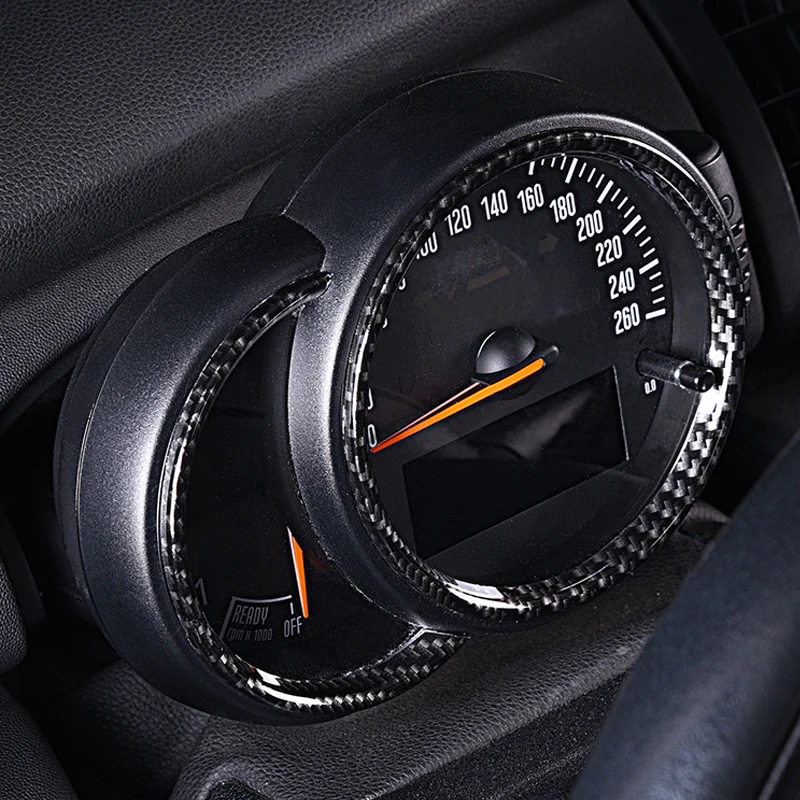 

For BMW MINI COOPER F54 F55 F56 F57 F60 Car instrument panel Carbon fiber decoration shell Car styling Modification accessories