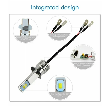 

Conversion LED Bulbs Fog Light 6000K White Waterproof IP67 Accessories
