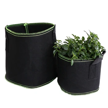

1/2/3/5/7/10 Gallon Black Plants Growing Bag DIY Potato Garden Pot Vegetable Flower Pot Container Planting Farm Home Grow bag