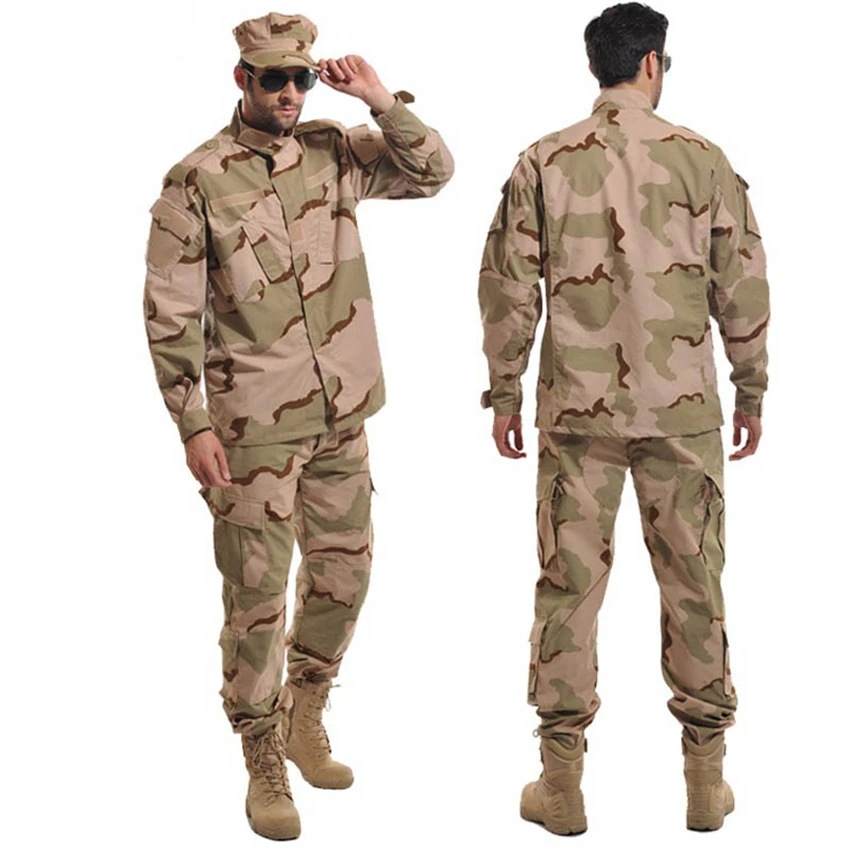 Солдатики мужские Камуфляжный костюм в стиле милитари униформа Одежда Airsoft