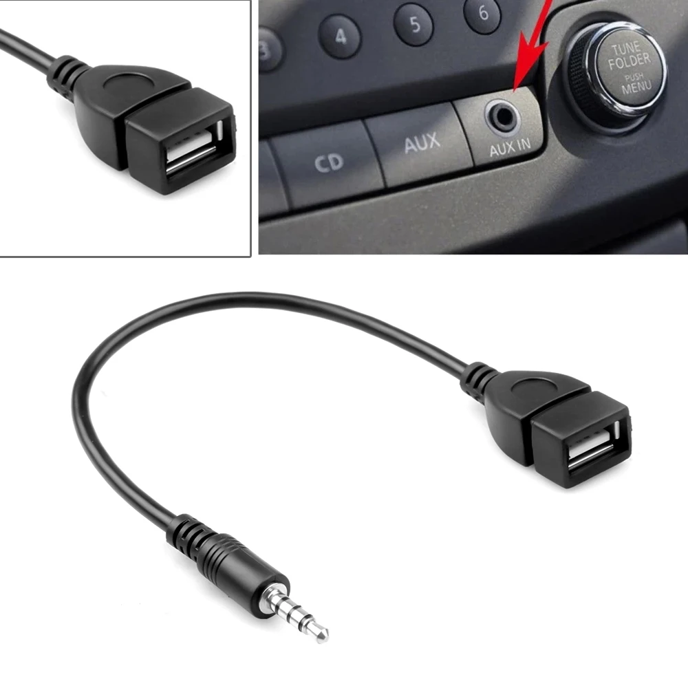 Audio Aux Jack | Adapter Cable | Otg Converter | Data Cables 3.5mm Audio Jack Male Usb - Aliexpress