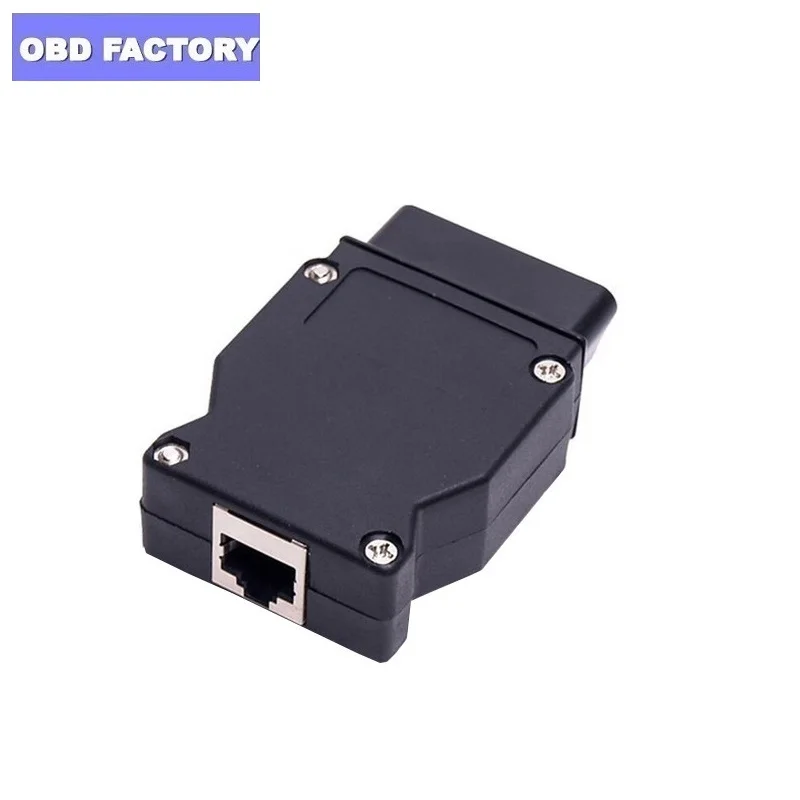 100 шт./лот OBD2 16-контактный разъем для BMW Enet Ethernet адаптер F-серии автомобильный