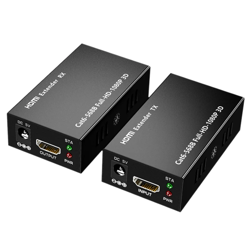 HDMI Cable Extender HDMI Single Network Cable 60 Meters Without Delay